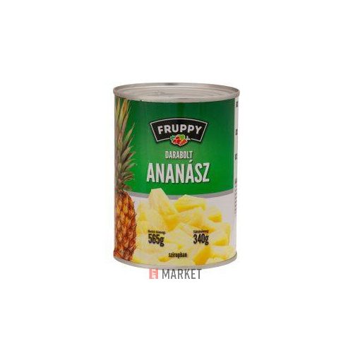 Fruppy Ananász darabolt 565g #24