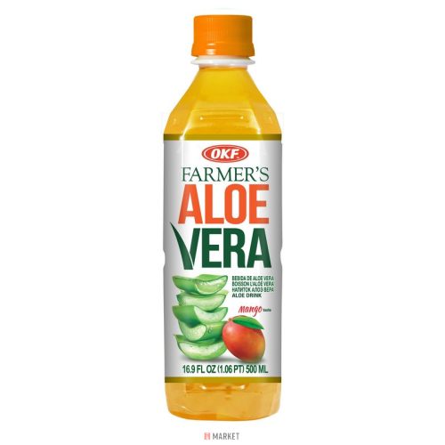 Aloe Vera Ital Mangó ízû 0,5L OKF Farmers +VISSZ.DÍJ #20