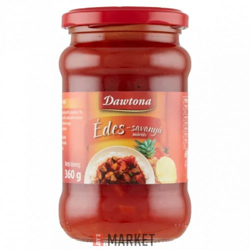 Dawtona Édes-Savanyú Mártás 360gr #6