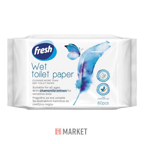 Fresh DELUXE nedves wcpapír 60db 18/#