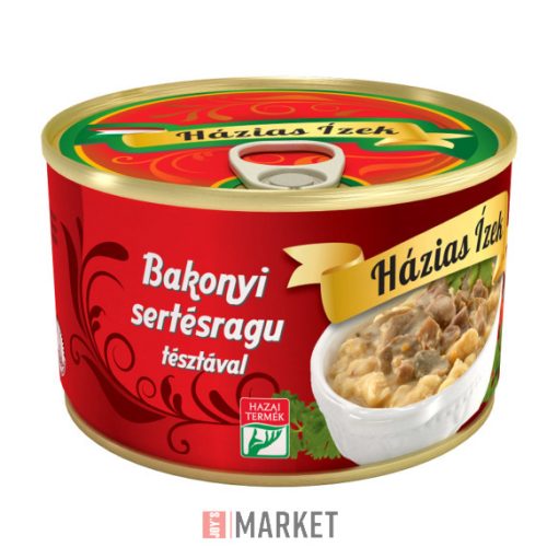 H.Í Bakonyi sertésragú tésztával 400gr 6/#