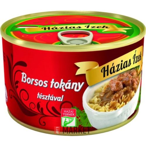 H.I Borsos Tokány tésztával 400gr 6/#