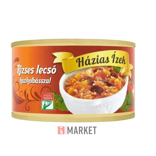 H.Í Rizses lecsó házi kolbásszal 400gr 6/#