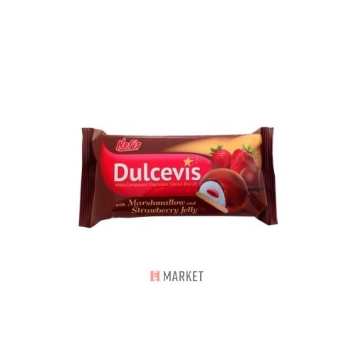 Nefis DULCEVIS kak.bev.márt. pille keksz eper.tölt 70g #15