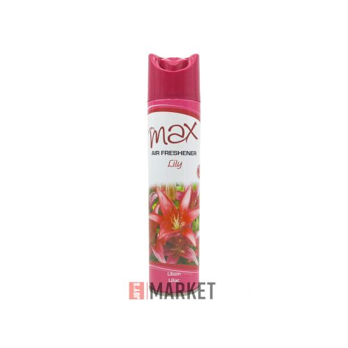 MAX légfrissítõ LILIOM 300ml 24/# pink