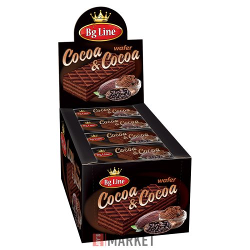 Big Line COCOA & COCOA kak.krém tölt.kak.ostyaszelet 50g #24