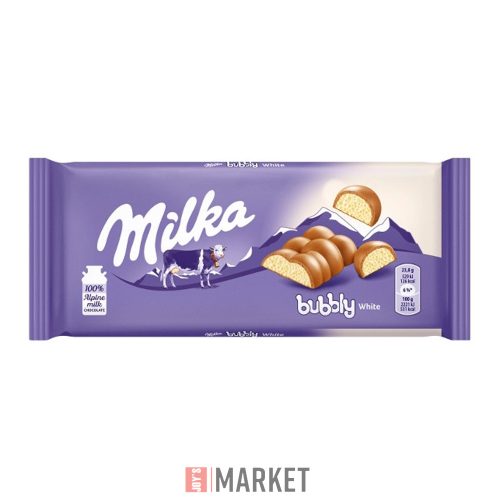 Milka Bubbly  White 95gr #15