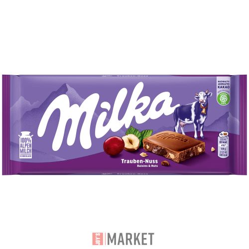 Milka Mazsolád mogyorós TRAUBE NUSS 100gr #22