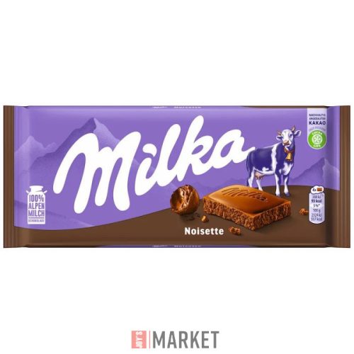 Milka Noisette ( mogyorókrémes)  100gr #23