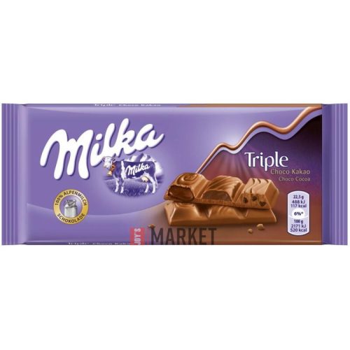 Milka Triple Kakaó 90gr