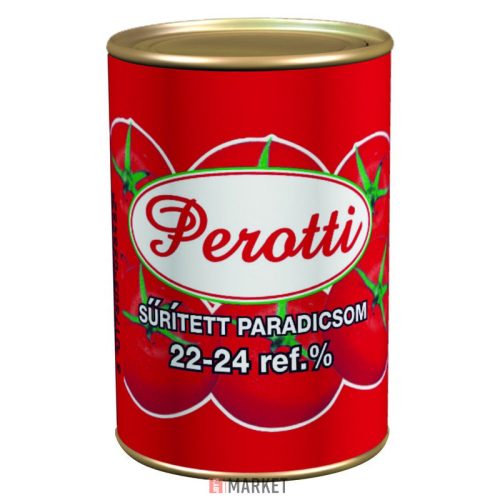 Perotti sür. paradicsom 140gr 22-24% 50/#