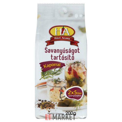 Savanyuságtartósító kaporral  200 gr #14