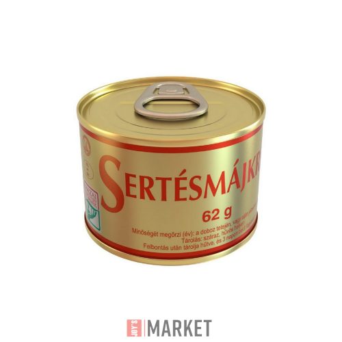 Sertésmájkrém 62gr (classic) tépõzárral 24/#