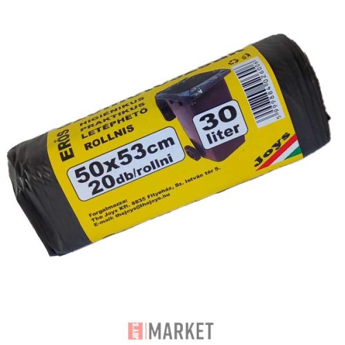 szemeteszsák 50x53as 30L 20db/rollni  25/#