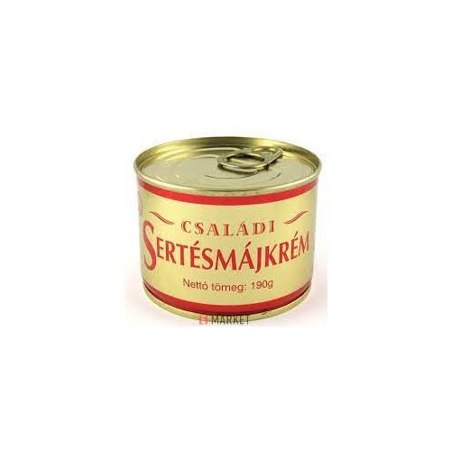 H.I Családi Sertésmájkrém Tpz 190gr  6/#