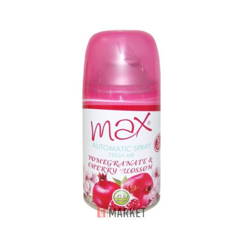 MAX légfrissítõ Utántöltõ  GRÁNÁTALMA 260ml #12