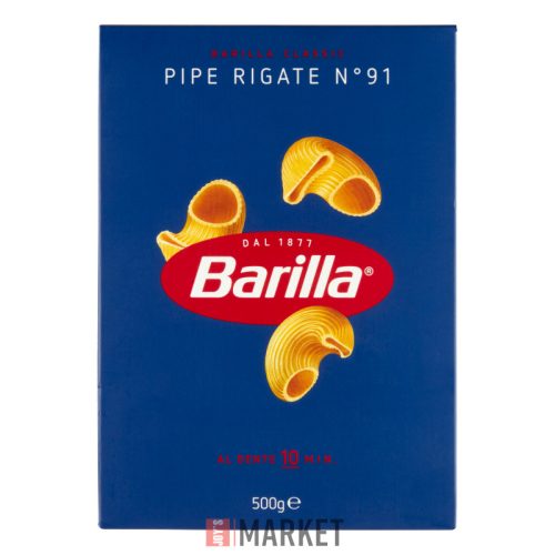 Barilla 500g Rigate/ kagyló #12