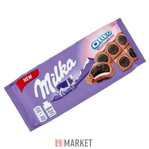 Milka Oreo strawberry Flav 92g #22