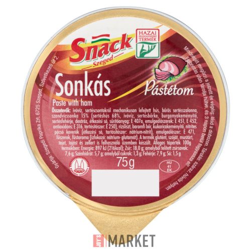 SNACK SONKÁS pástétom 75g #24