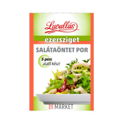 Lucullus Salátaöntet por 12g Ezersziget #30