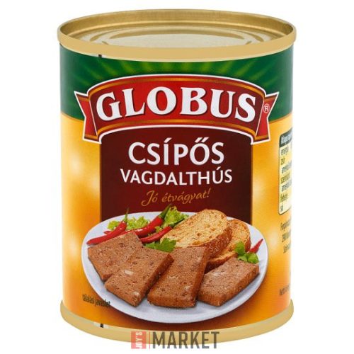 Globus Vagdalthús 130g Csípos #24