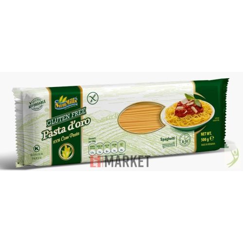 Pasta D'oro Spaghetti glutén mentes tészta 0,5kg #24