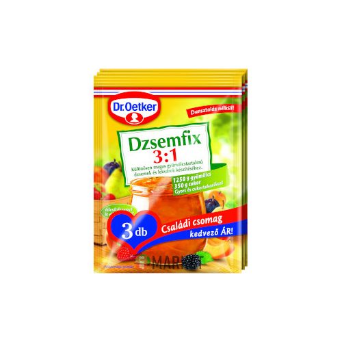 Dr.Oetker Dzsemfix szuper 3:1ben 3*25g #13