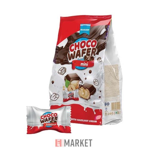 ANL Mini Choco Wafers mogyorós kr.tölt.ostya 140g #24