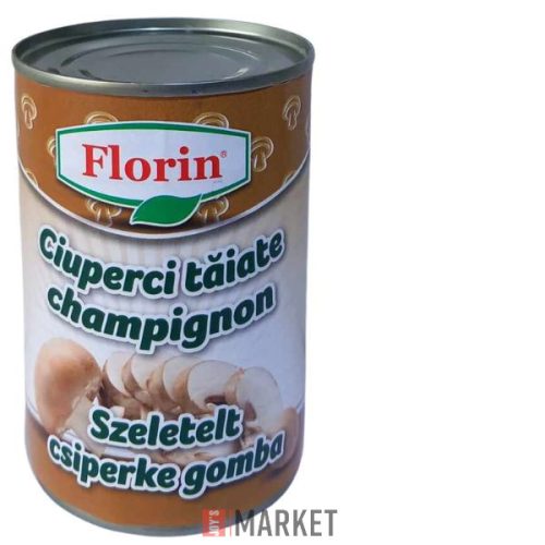 Szeletelt CSIPERKEGOMBA 314ml/156g dobozos /FLORIN #12