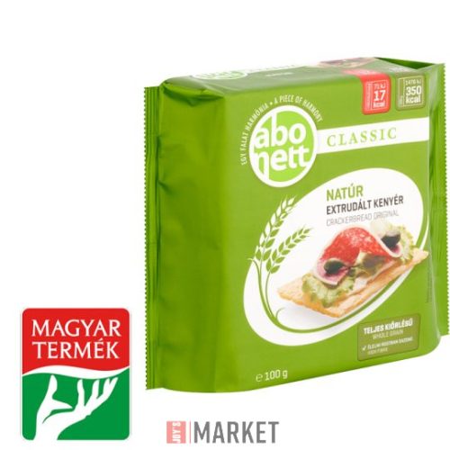 Abonett extrudált kenyér 100g Natúr #12