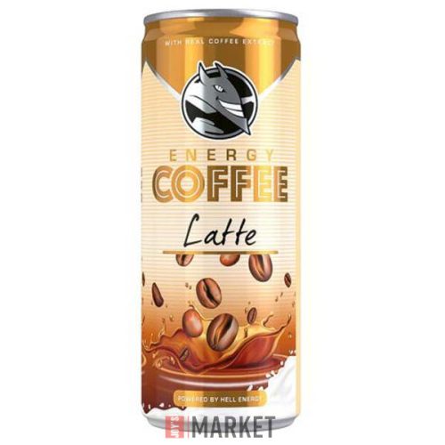 Hell Energy Coffee Latte  0,25L 24/#