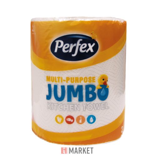 Perfex papírtörlő JUMBO 1.tek 2.rét. 150lapos #12